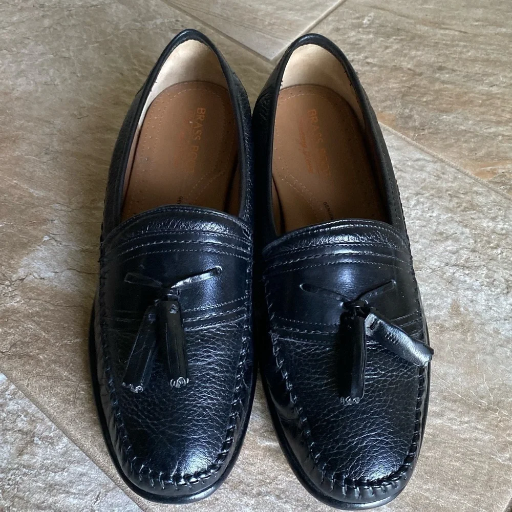 BRASS Boot Walking Gloves Tasseled Loafer